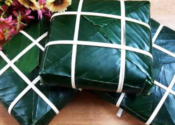 Bánh chưng mang nét đẹp đặc trưng cho ngày tết cổ truyền