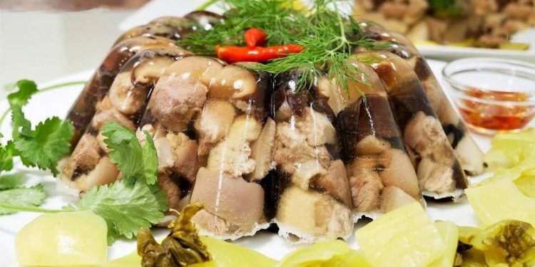 Thịt đông- đậm vị mùa xuân se lạnh của miền Bắc Việt Nam