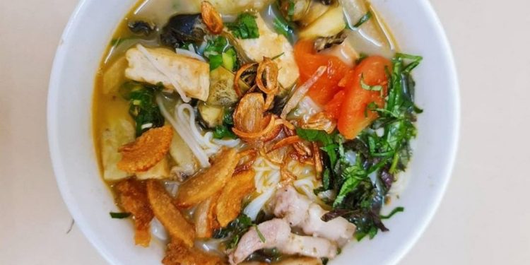 Bún ốc chuối đậu với cách thực hiện vô cùng đơn giản