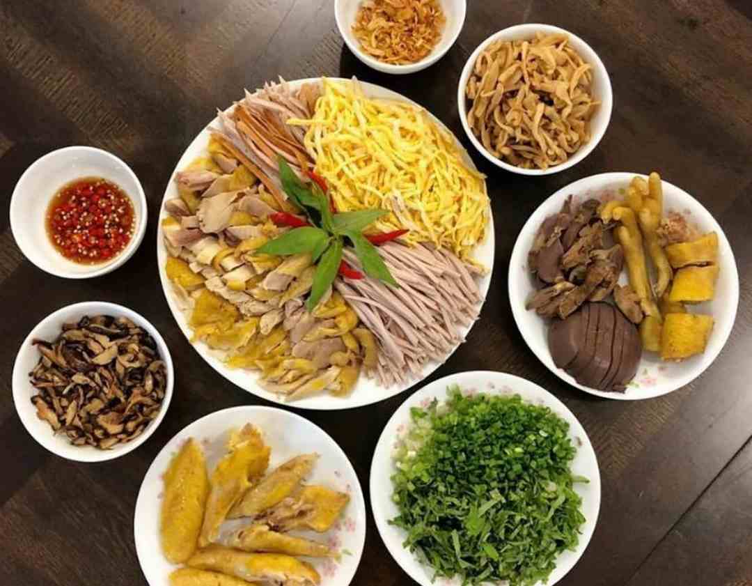 Cách sơ chế nguyên liệu trước khi nấu bún thang