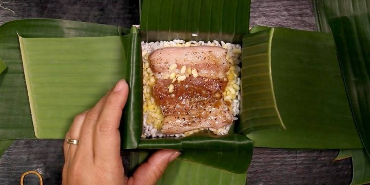 Cách gói bánh chưng bằng lá chuối cho chất lượng bánh tốt