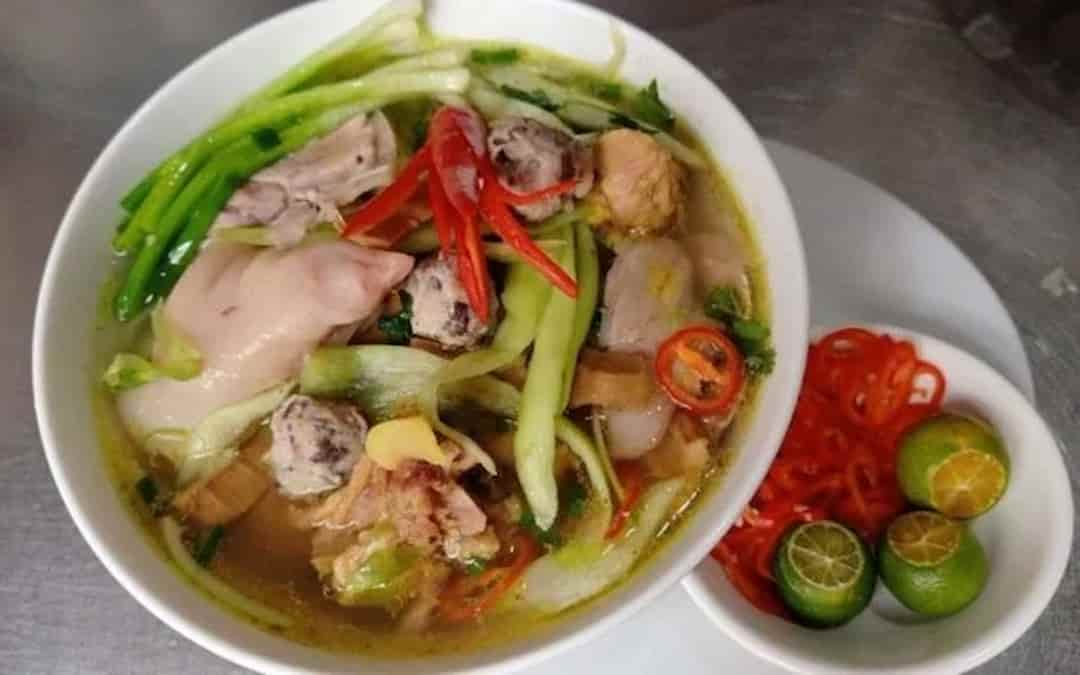 Bún Mọc Sườn