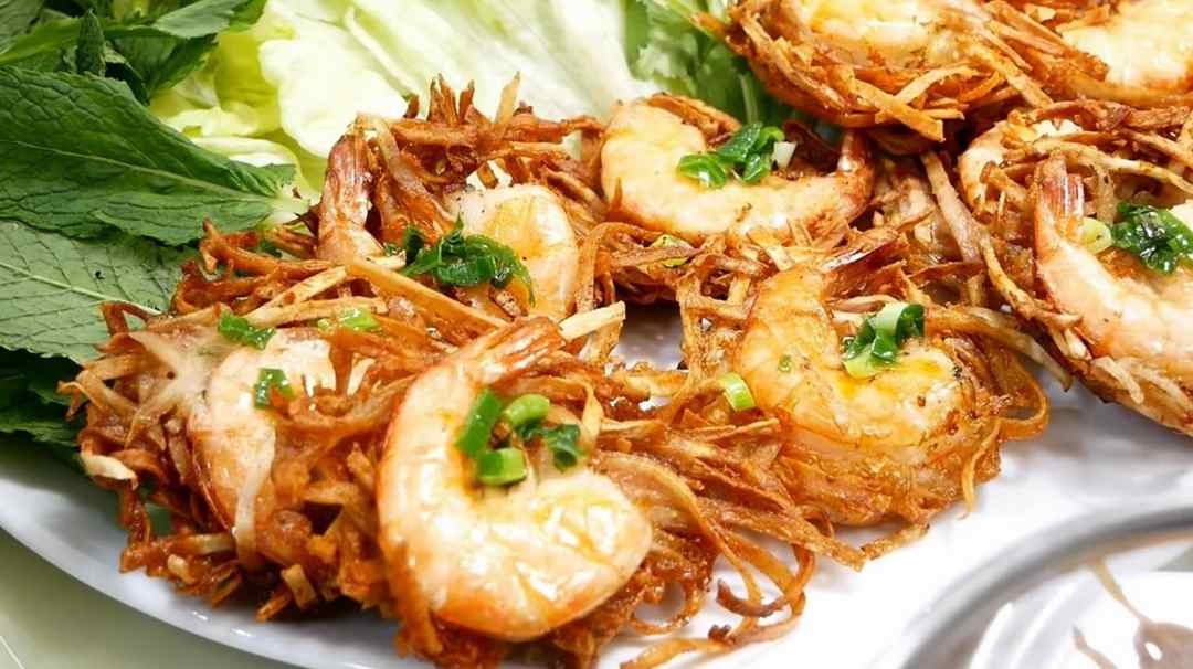 Điểm đặc biệt của món bánh tôm