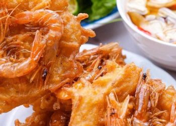 Cách làm bánh tôm không cần khuôn đơn giản ngay tại nhà