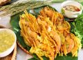 Cách làm bánh tôm sợi khoai lang ngon chỉ với vài bước