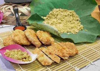 Cách làm chả cốm thơm ngon