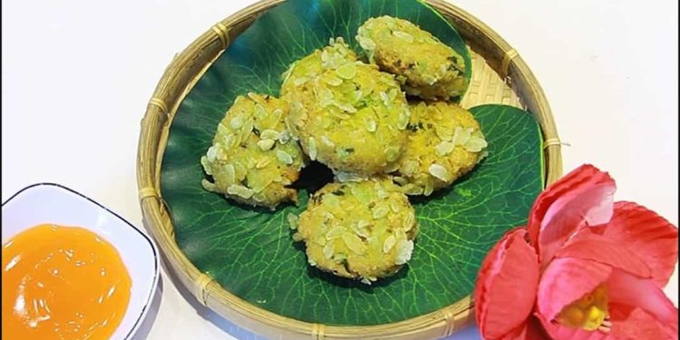 Cách làm chả cốm chay