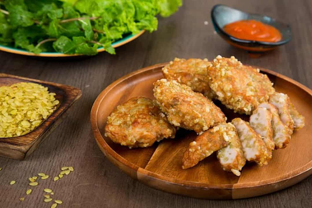 Cách làm chả cốm sốt cà chua